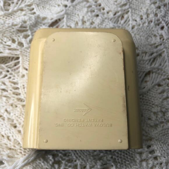 Vintage Bulova Original Plastic Watch Display Storage Box Case - Picture 12 of 15